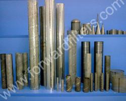 China Tubo perforado del espiral revestido del acero suave del PVC inoxidable con la malla de alambre en venta