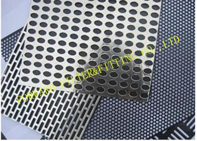 China Fancy Perforated Metal Pipe Plate Hole Pattern Options ASTM SERIES for sale