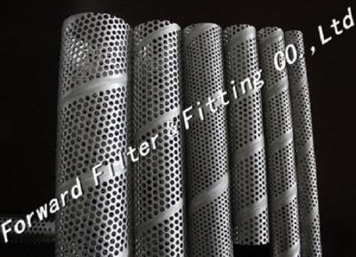 China stainless steel spiral tube /carbon steel punching spiral welded central mesh pipe for sale