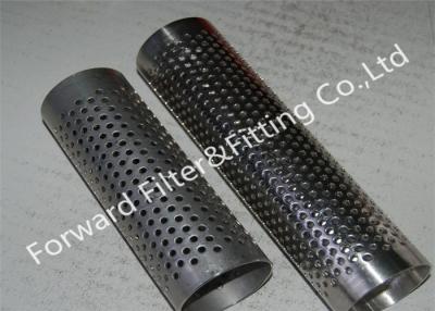 China Stainless Steel Perforated Pipe For Drainage , Laying Drainage Pipe Perforated Pipe for sale