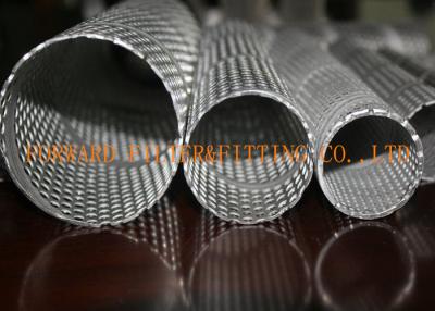 China Multilayer Strainer Cup / Cover Ring Perforated Metal Pipe Rough Filtration for sale