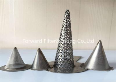 China Manufacturers supply a variety of different specifications conical stainless steel punching filter stainless steel shape for sale