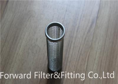 China Silk deep processing plant support custom stainless steel filter tube / burner filter cartridge / exhaust filter for sale