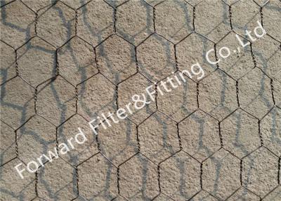 China Iron / stainless steel hexagonal wire netting for protecting mesh fence , Length Customized for sale