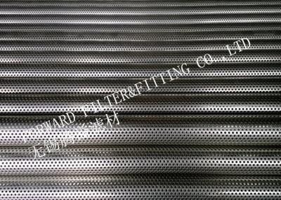 China SUS304 / SUS316 Stainless Steel Perforated Steel Pipe With Powder Coated for sale