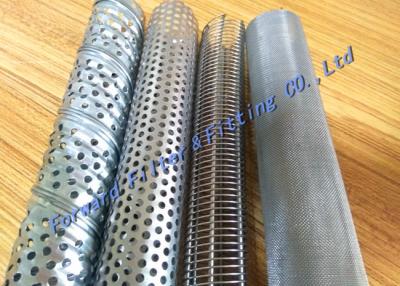 China Tubo perforado del metal del espiral del acero inoxidable para el grueso 0.5~2.5m m del elemento filtrante en venta