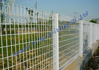 China Green PVC Welded Woven Metal Mesh , Concrete Reinforced Steel Chain Link Fence for sale