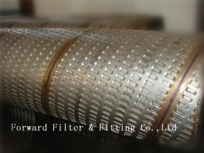 China 316L Stainless Steel Perforated Metal Tube For Tubing Strength And Decorative for sale