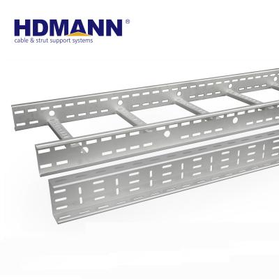 China Steel Cable Ladder Hot Dipped Galvanized Trays For Cable Management for sale