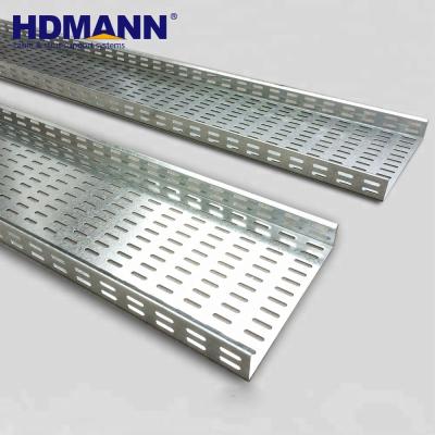 China HDmann Steel Best Hot Selling Punch Dipped Galvanized Steel Perforated Cable Tray for sale