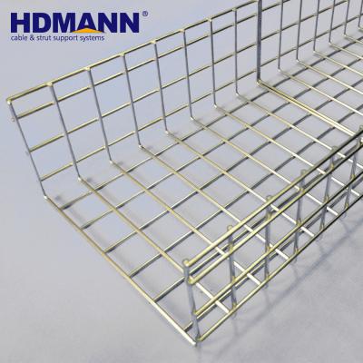 China HDMANN SS316 Stainless Steel Wire Mesh Cable Tray Plastic Basket Steel Tray for sale