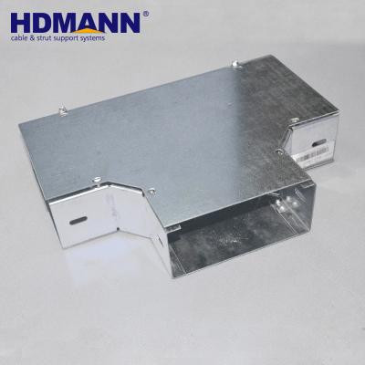 China CE TUV Steel Hot Selling ISO NEMA Certificated OEM Support Cable Tray And Trunking Tee for sale