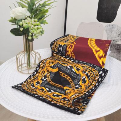 China Fashion Ladies Women's Long Twill Silk Scarves for sale