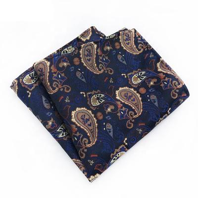 China Silk Square Men's Pocket Tie and Pocket Square Printing 100% Custom Silk Pocket Square for sale