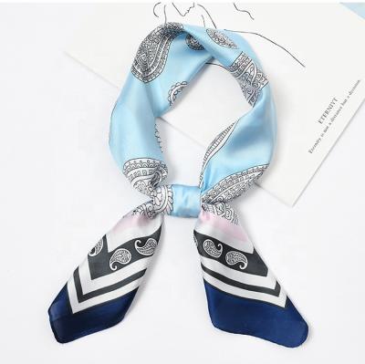 China Cheap Place Head Silk Polyester Election Scarf for sale