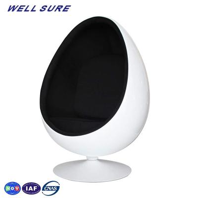 China Modern Egg Shaped Pod Chair Fabric Egg Chair Around Living Room Garden Leisure Outdoor Balcony Egg Camping Adult Chair for sale