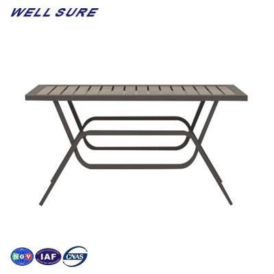 China Modern Outdoor Furniture Metal Patio Table Aluminum Garden Table for sale