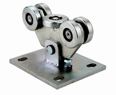 China Industrial Door Accessories Door Cantilever Trolley for 5 Small Wheels for sale