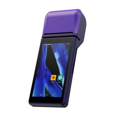 China SDK Low Cost chargeable type-c 2G/3G/4G Dual SIM android 9 VISA nfc pos machine for sale