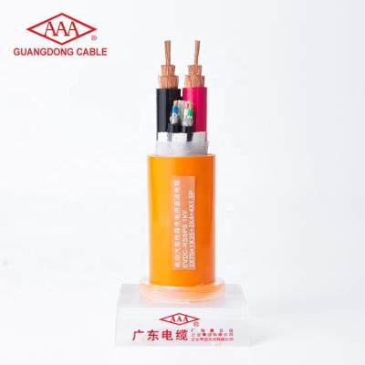 China 1KV Vehicle Copper Conductor Copper Wire Braided Shielded Tape Insulated Electric Vehicle Charging Cable for sale