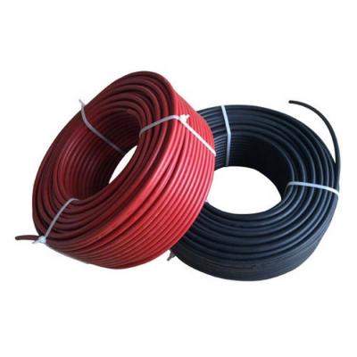 China A.W.G. Overhead Solar Photovoltaic Solar Panel Cable Wire 1500v 2.5mm/4mm/6mm/10mm dc PV cable factory for sale