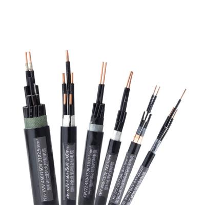 China Peripheral Controller Multicores PVC Insulated Cable 1.5mm FKYJV 450/750V XLPE Control Cable for sale