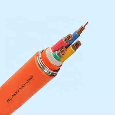 China Factory Direct Sale Aerial Mineral Insulated Heating Cable 4 Core Mineral Insulated Heating Cable for sale