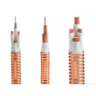 China Guangdong Aerial Cable Factory High Quality 120mm Mineral Insulated 4 Core Mineral Insulated Heating Cable For Sale for sale