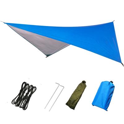 China Wet Outdoor Multifunctional Fabric Tent Shelter Sunshade Tent Damp Proof Mat for sale