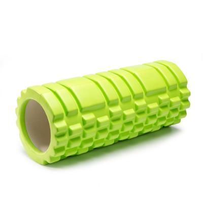 China High Strength Soft EVA Balance Pilates Foam Muscle Massage Roller Gym Massager Cavity for sale