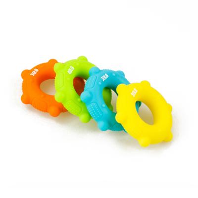 China Durable 2022 Hand Finger Strength Recovery Training Silicone Muscle Exerciser Grip Ring For Sale for sale