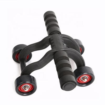 China 2022 Durable Wholesale 4 Wheels Abdominal Foam Roller for sale