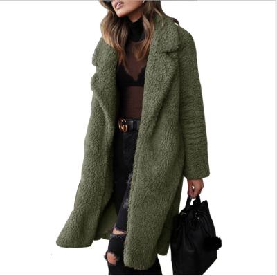 China Fashion Couples Anti-wrinkle Faux Fur Teddy Coat Women Winter Superior Thick Lambswool Fur Coat Long Plush Coats Casual Outfits for sale