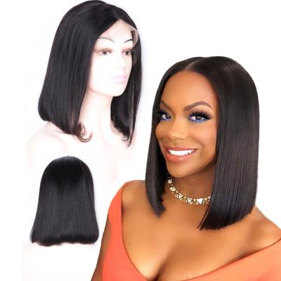 China African American Bob Wig With Fringe Uk Part 150% Density Best Aliexpress Black Side Fancy Dress Review for sale