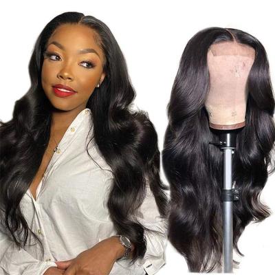 China Cheap Price Body Wave Indian Raw Virgin Human Hair Unprocessed, Wholesale Body Wave Indian Remy Human Hair Lace Front Wigs for sale