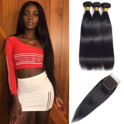 China Cheap 100% Cuticle Hair Full Lined Black Indian Remy Mink Brazilian Hair Topper Extension 3 Bundles for sale