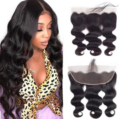 China Hair 100% how to order hair from china exclusive virgin hair 13x4 body wave hair closure for sale