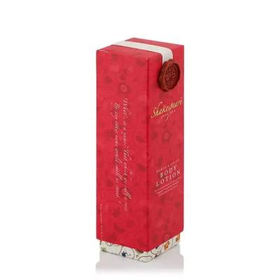 China Biodegradable Navy Custom Gift Boxes Bottles Red Wine Bespoke Magnetic Gift Boxes With Ribbon for sale