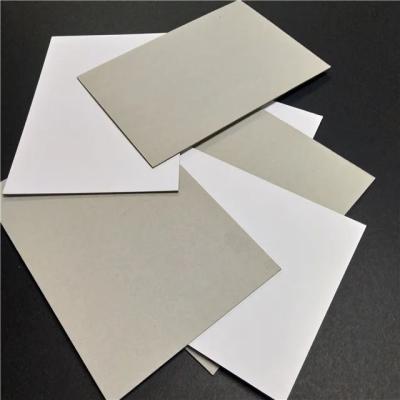 China Biodegradable Custom Printed Thin 100% Recycle Paper Pulp Gray Cardboard Recycled Cardboard Sheet for sale