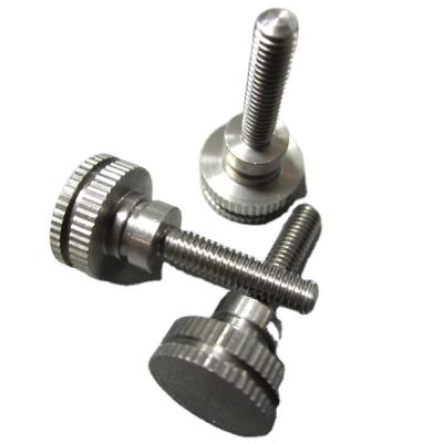 China Good Quality Flat OEM Knurled High Head Thumb Screws for sale