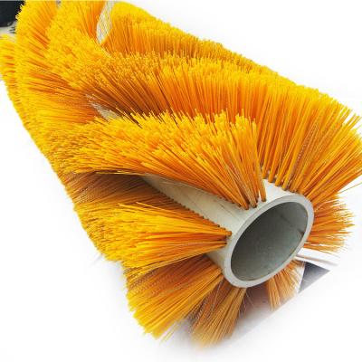 China Kacher Aggressive City Sweeper Spare Parts 53inch PP Mixed Steel Wire/PPL Cylindrical Brushes for sale