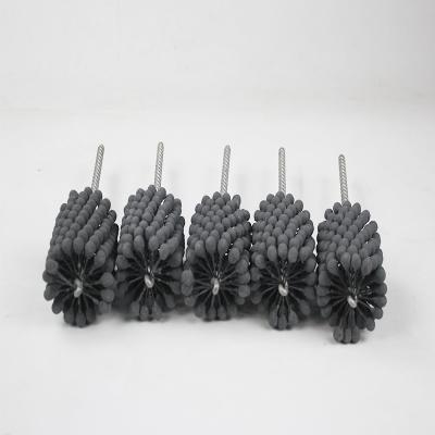 China Abrasive Polishing / Honing Deburring Brush SiC Polish For Cylinders for sale