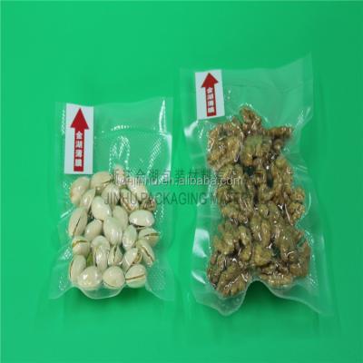 China Moisture Proof Embossed Vacuum Frozen Food Plastic Vacuum Bag For Seafood for sale