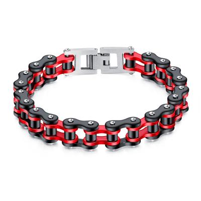 China 2022 titanium men's bracelet FASHIONABLE stainless steel bracelet retro stainless steel personality wholesale steel chain for sale