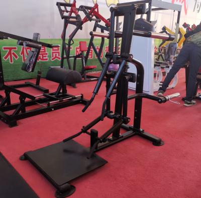 China Universal Sporting Goods Fitness Standing Raise Machine Side Plate Loaded Equipment for sale