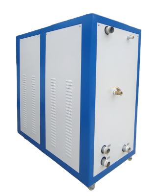 China High Productivity 30KW 10HP 110 Ton Ro Battery Water Cooled Chiller for Building Material Shops for sale