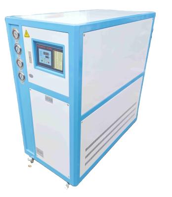 China Hot Sale 12KW 10HP 20 Ton Trane Chiller Sensor Under Counter Water Chiller for Garment Shops for sale