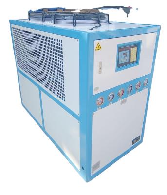 China High Productivity 30KW 15HP Bar Chiller Bus Camera Food Display Air Cooled Chiller for Food Shop for sale