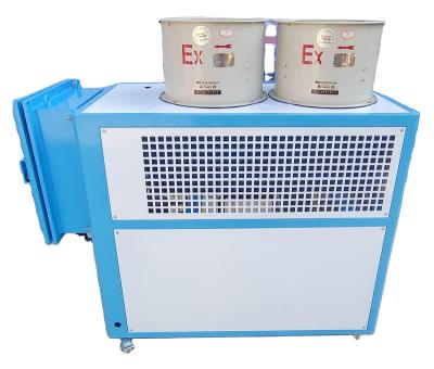 China High-accuracy 15KW 5HP Marine Bulk milk Open Display Air cooled chiller for Retail Te koop