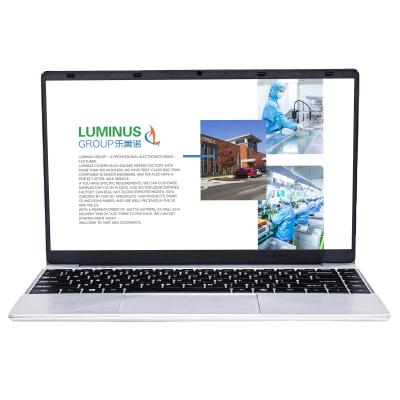 China Factory price 15.6 inch cheap laptops new thin lightweight notebook wireless with touch id and illuminating keyboard for sale